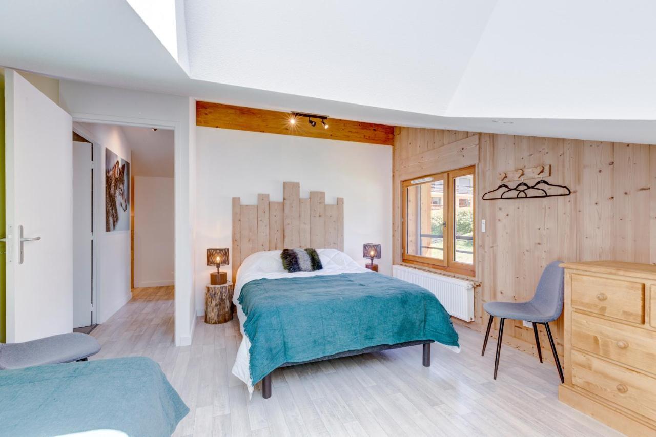 La Poudreuse - Duplex Avec Balcon Vue Montagne - Flumet Kültér fotó