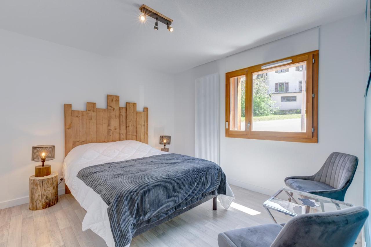 La Poudreuse - Duplex Avec Balcon Vue Montagne - Flumet Kültér fotó
