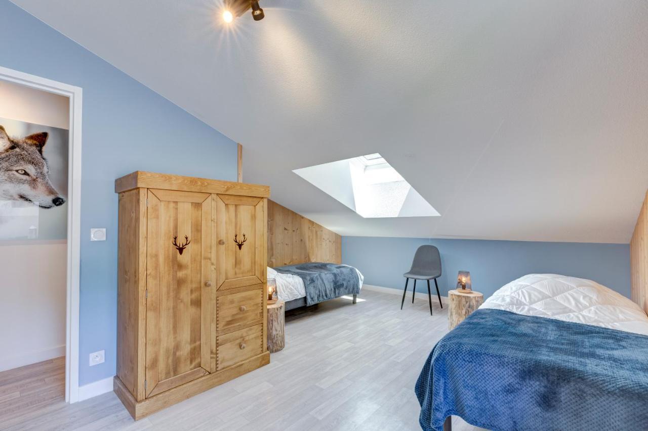 La Poudreuse - Duplex Avec Balcon Vue Montagne - Flumet Apartman Kültér fotó