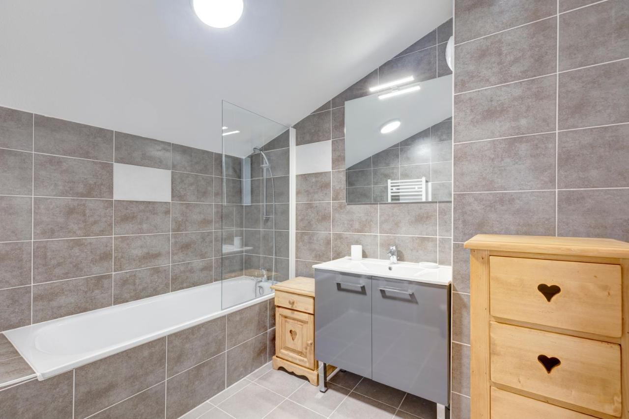 La Poudreuse - Duplex Avec Balcon Vue Montagne - Flumet Apartman Kültér fotó