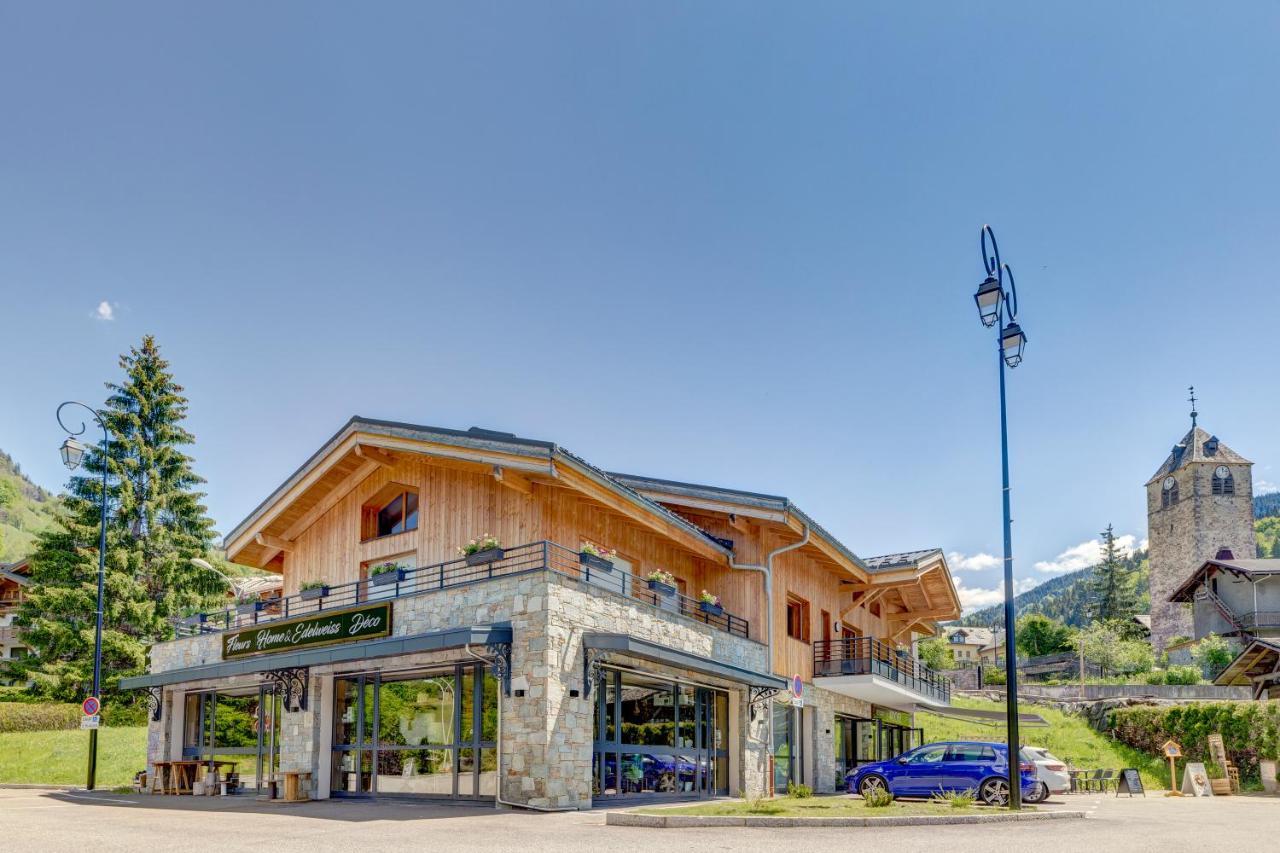 La Poudreuse - Duplex Avec Balcon Vue Montagne - Flumet Kültér fotó