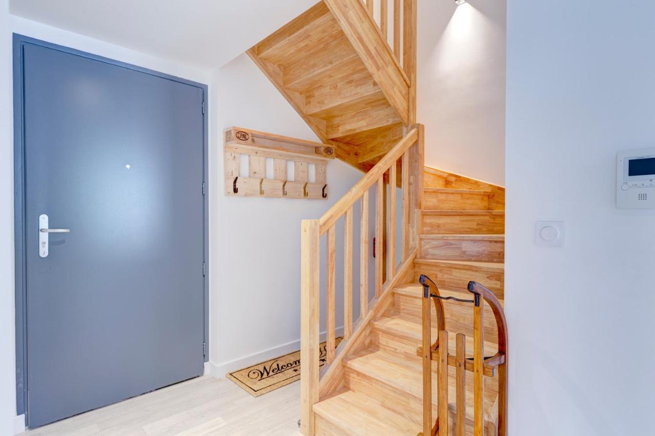 La Poudreuse - Duplex Avec Balcon Vue Montagne - Flumet Kültér fotó
