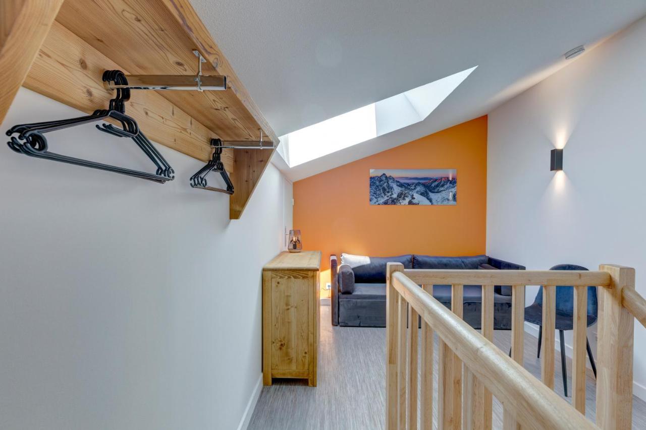 La Poudreuse - Duplex Avec Balcon Vue Montagne - Flumet Kültér fotó
