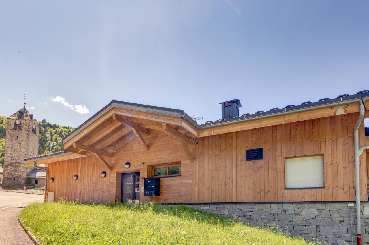 La Poudreuse - Duplex Avec Balcon Vue Montagne - Flumet Kültér fotó