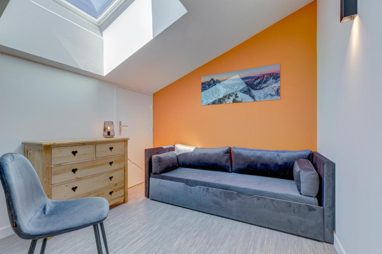 La Poudreuse - Duplex Avec Balcon Vue Montagne - Flumet Kültér fotó