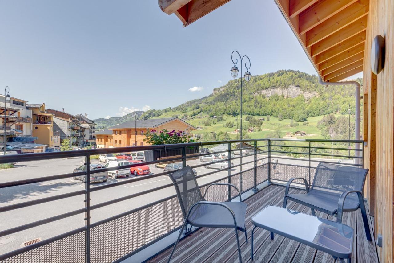 La Poudreuse - Duplex Avec Balcon Vue Montagne - Flumet Kültér fotó