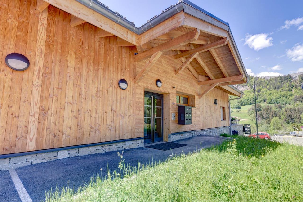 La Poudreuse - Duplex Avec Balcon Vue Montagne - Flumet Kültér fotó