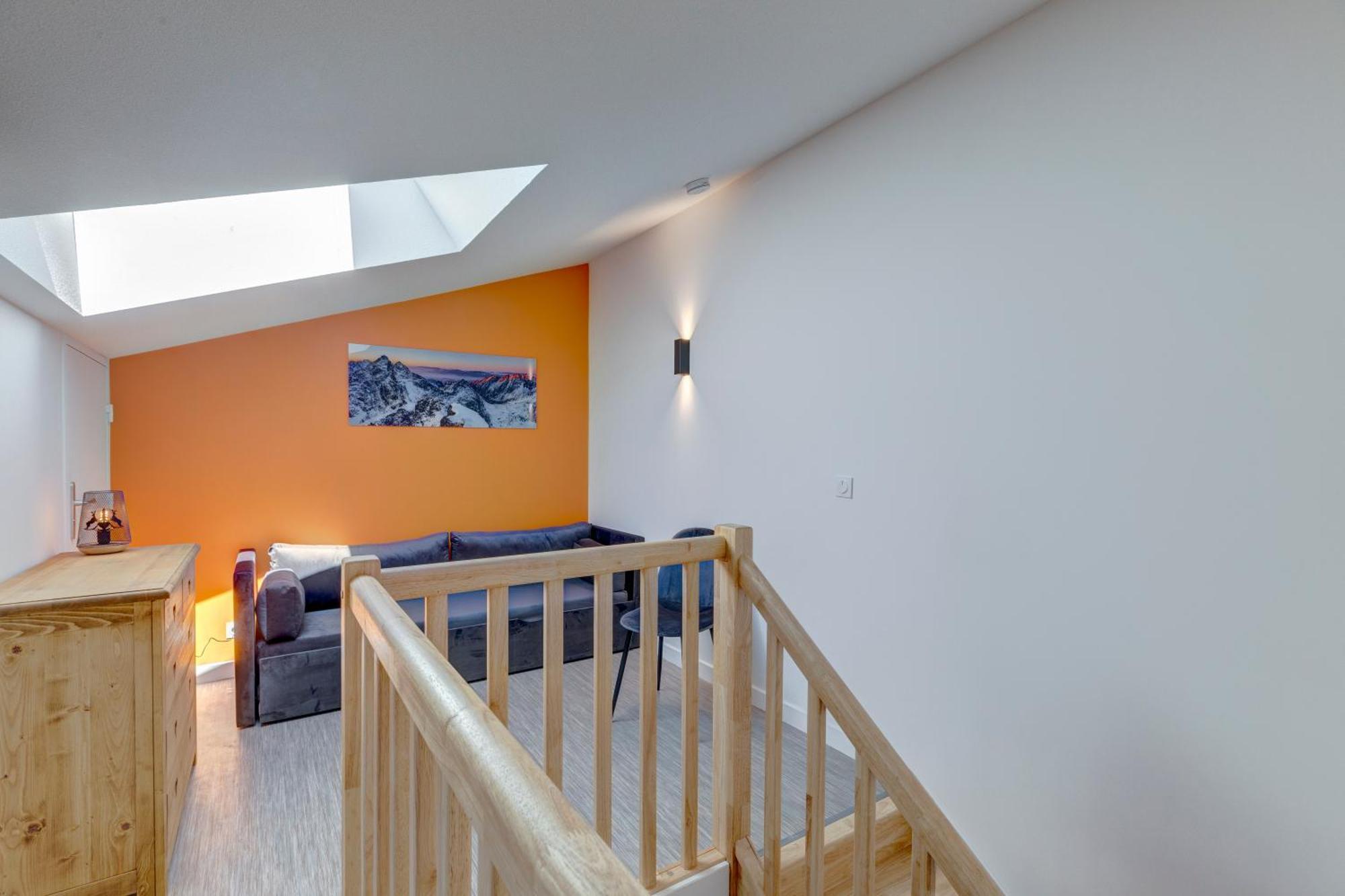 La Poudreuse - Duplex Avec Balcon Vue Montagne - Flumet Szoba fotó