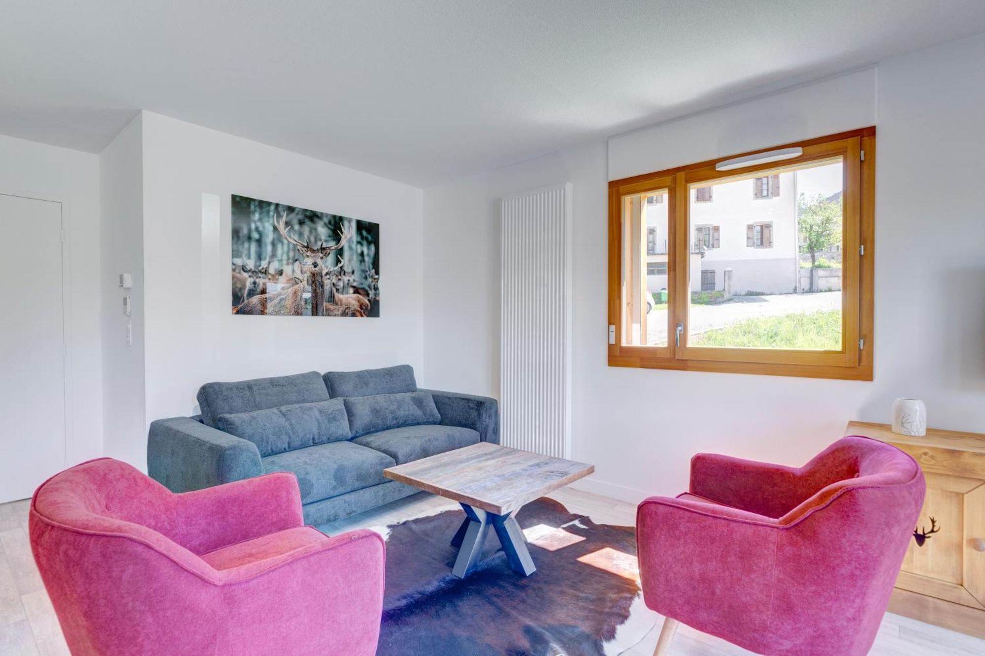 La Poudreuse - Duplex Avec Balcon Vue Montagne - Flumet Kültér fotó